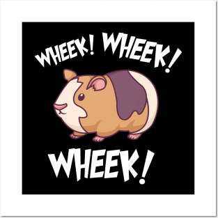 Wheek Wheek Guinea Pig Squad Posters and Art